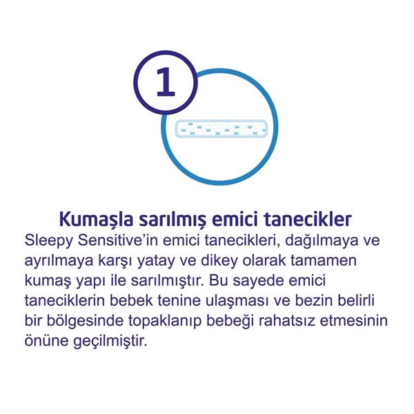 Sleepy Sensitive Pepee Yenidoğan 1 Numara Bebek Bezi