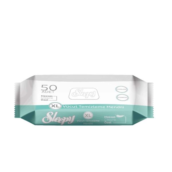 Sleepy Vücut Temizleme 50 Adet