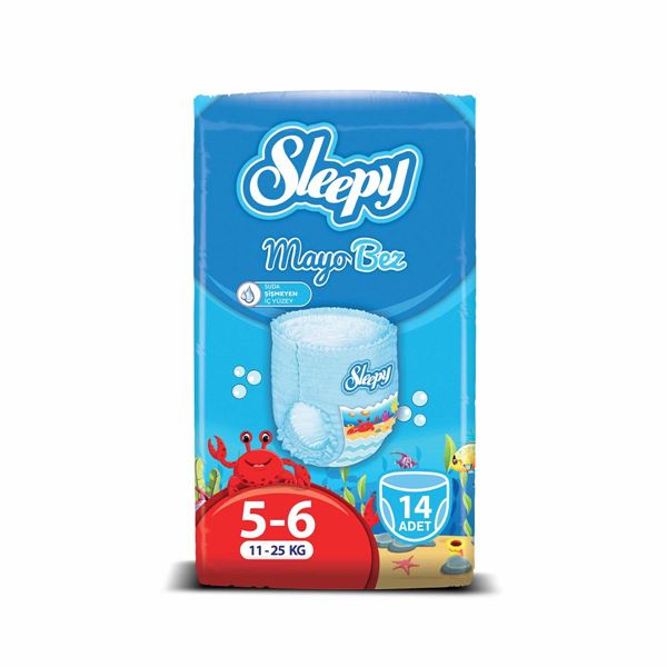 Sleepy Mayo KÜLOT Bez 6 Numara Xlarge 14 Adet 