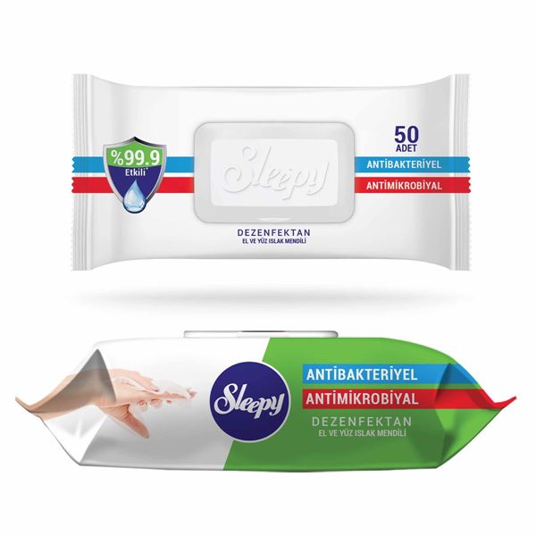 Sleepy Antibakteriyel Islak Havlu 3X50