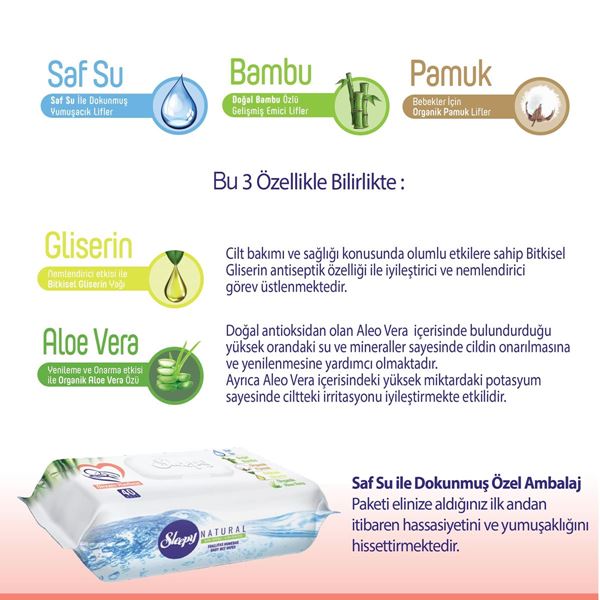 Sleepy Natural Devam Havlusu 3x40 (120 Yaprak)
