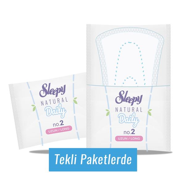 Sleepy Natural Günlük Ped Uzun 32 Adet