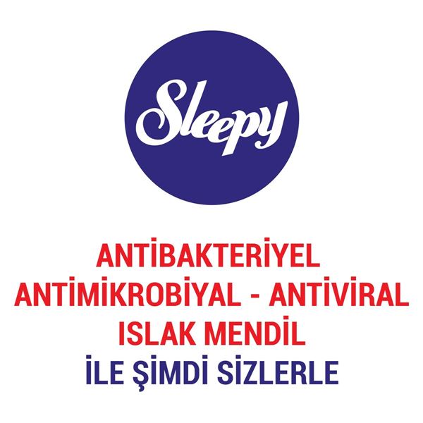 Sleepy Antibakteriyel Cep Mendili 9X15