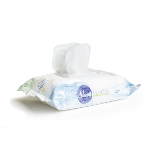 Sleepy Natural Yenidoğan Islak Pamuklu Havlu 3x40