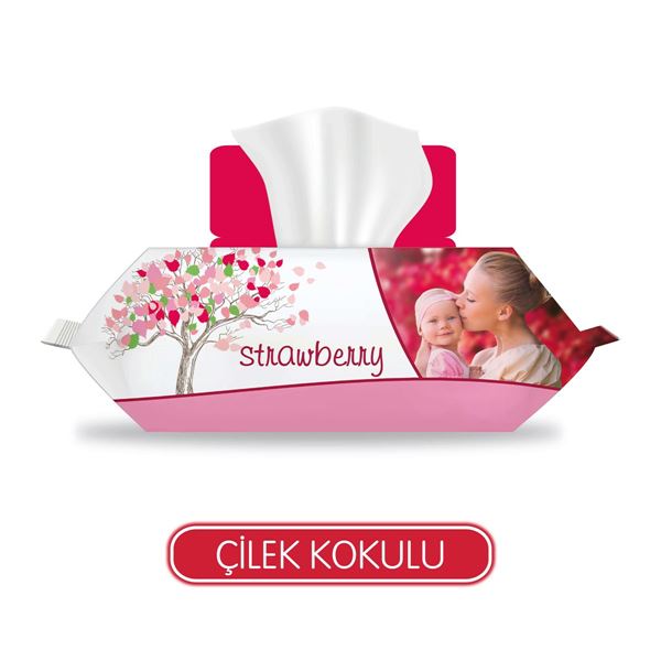 Sleepy Meyve Serisi Islak Havlu 8 Paket (960 Yaprak)