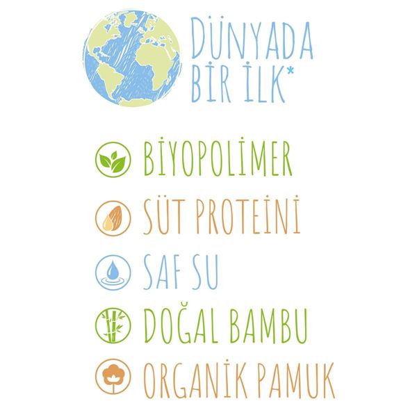 Sleepy Bio Natural Islak Havlu 3x40 (120 Yaprak)