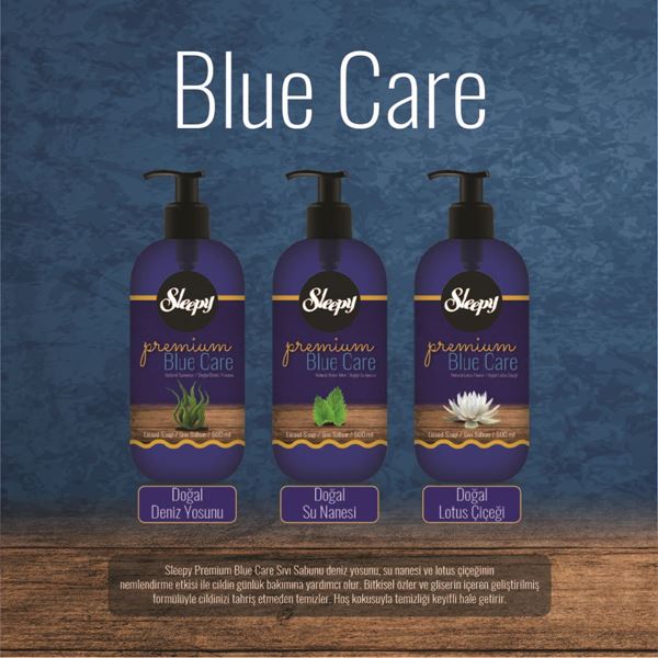 Sleepy Premium Blue Care Sıvı Sabun 500 ml