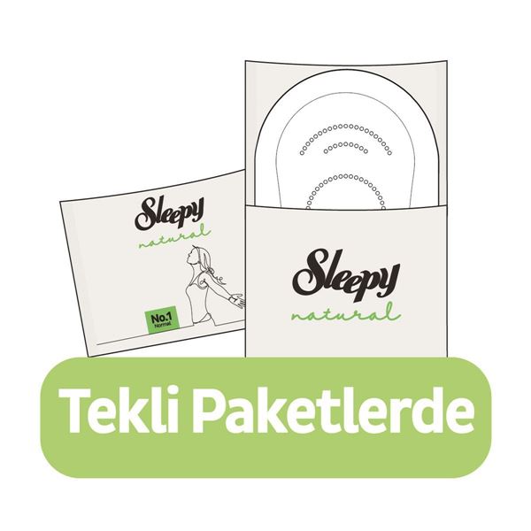 Sleepy Natural Ultra Hassas Hijyenik Ped Gece 18 Adet Ped
