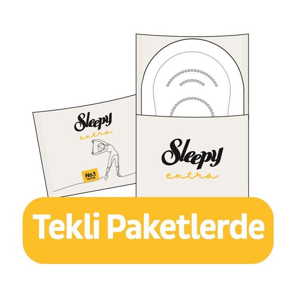 Sleepy Extra Ultra İnce Hijyenik Ped Gece 42 Adet Ped