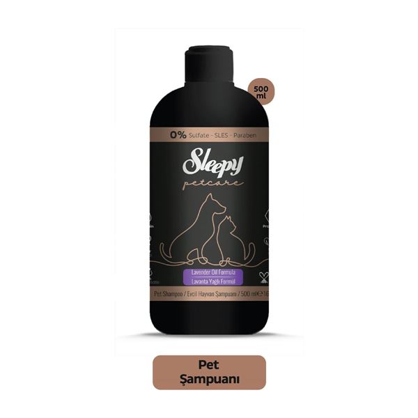 Sleepy Petcare Bakım Seti ( 30'lu Pet Bakım Örtüsü + 60 Yaprak Islak Havlu + 500 ml Şampuan )