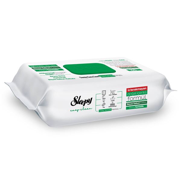 Sleepy Easy Clean Yüzey Temizlik Havlusu&Mendili 100 Yaprak