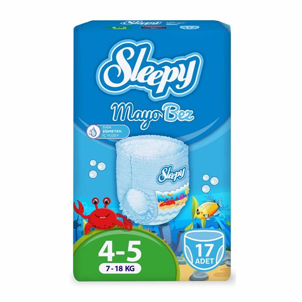 Sleepy Süper ikili Fırsat Paketi(Jeans Külot Bez 5 Numara 24 Adet + Mayo Külot Bez 5 Numara 17 Adet)