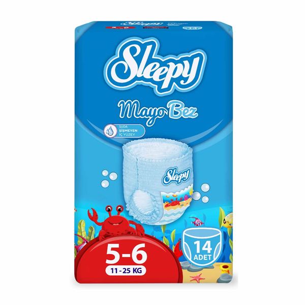 Sleepy Süper ikili Fırsat Paketi(Jeans Külot Bez 6 Numara 20 Adet + Mayo Külot Bez 6 Numara 14 Adet)