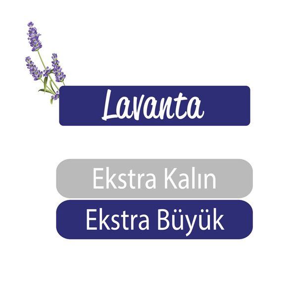 XL Lavanta Kokulu Bebek Vücut Temizleme Havlusu 50 Yaprak