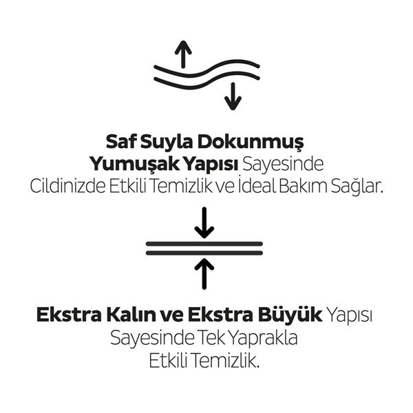 XL Lavanta Kokulu Bebek Vücut Temizleme Havlusu 6x50(300 Yaprak)