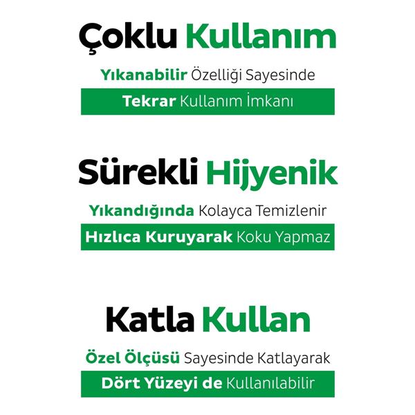 Sleepy Bio Çözünür Yüzey Temizlik Havlusu&Mendili Çay Ağacı&Misket Limonu 50 Yaprak