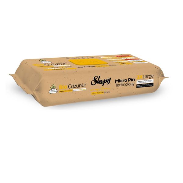 Sleepy Bio Çözünür Yüzey Temizlik Havlusu&Mendili Karma Paket 3x50 (150 Yaprak)