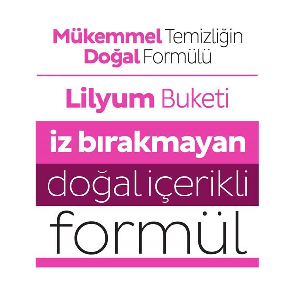 Sleepy Easy Clean Lilyum Buketi Yüzey Temizlik Havlusu&Mendili 3x100 (300 Yaprak)