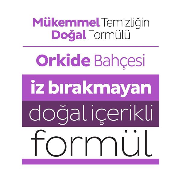 Sleepy Easy Clean Orkide Bahçesi Yüzey Temizlik Havlusu&Mendili 100 Yaprak