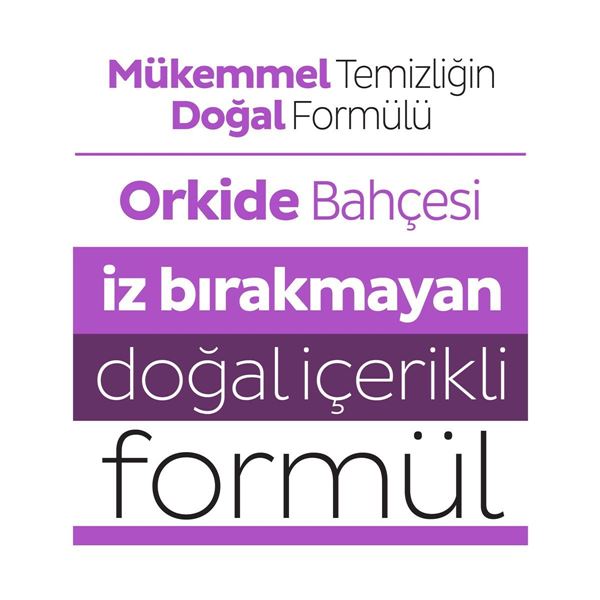 Sleepy Easy Clean Orkide Bahçesi Yüzey Temizlik Havlusu&Mendili 3x100 (300 Yaprak)