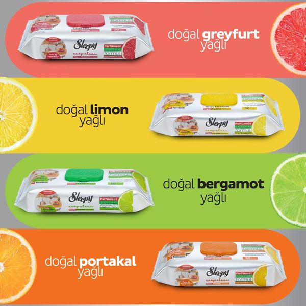 Easy Clean Süper Yüzey Temizlik Mutfak Havlusu&Mendili Karma Paket 4X50 (200 Yaprak)