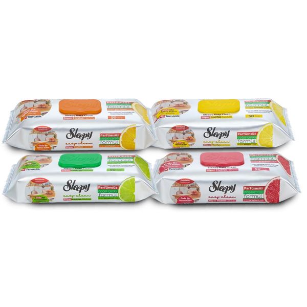 Easy Clean Süper Yüzey Temizlik Mutfak Havlusu&Mendili Karma Paket 4X50 (200 Yaprak)