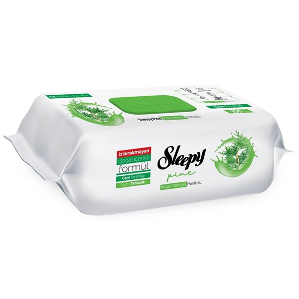 Sleepy Pine Yüzey Temizlik Havlusu&Mendili Çam Ferahlığı 100 Yaprak