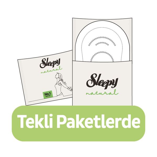 Sleepy Natural Ultra Hassas Hijyenik Ped Uzun 18 Adet