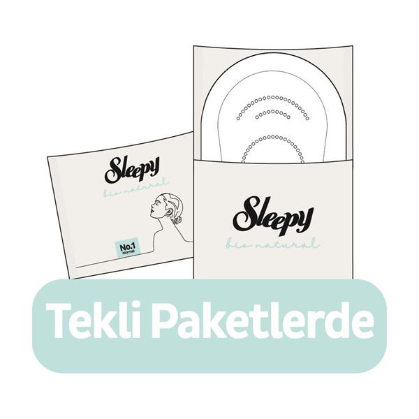 Sleepy Bio Natural Premium Plus Hijyenik Ped Gece 16 Adet