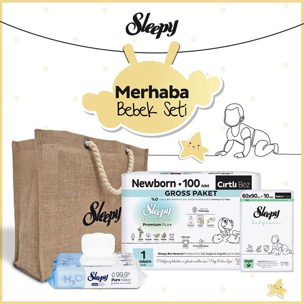 Sleepy Bio Natural Merhaba Bebek Seti