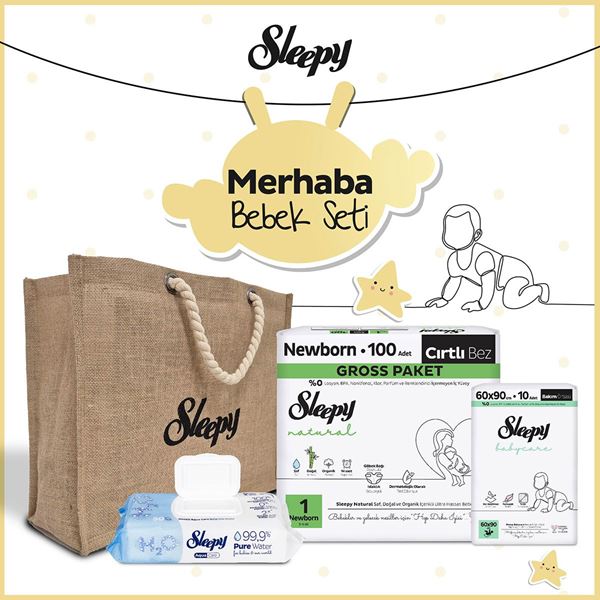 Sleepy Natural Merhaba Bebek Seti