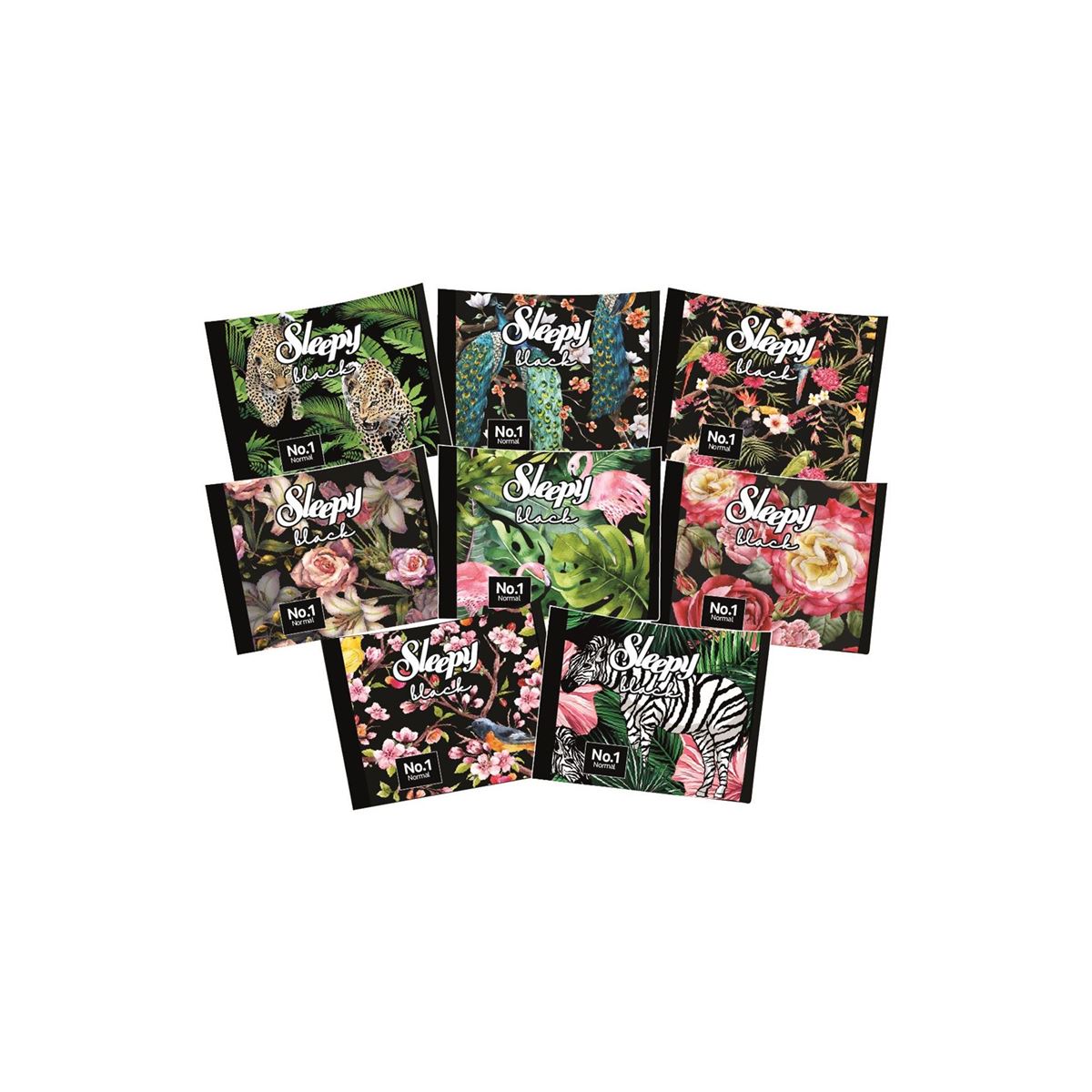 Sleepy Black Premium Plus Günlük Ped Normal 40 Adet Ped