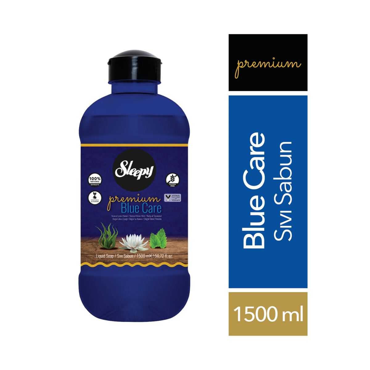 Sleepy Premium Blue Care Serisi Sıvı Sabun 1500 ml