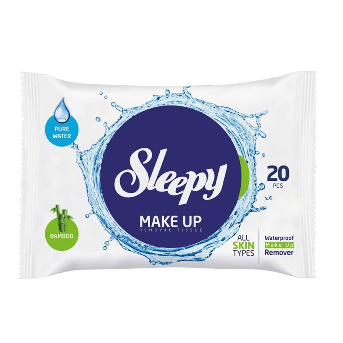 Sleepy Makyaj Temizleme Mendili Bamboo 3X20