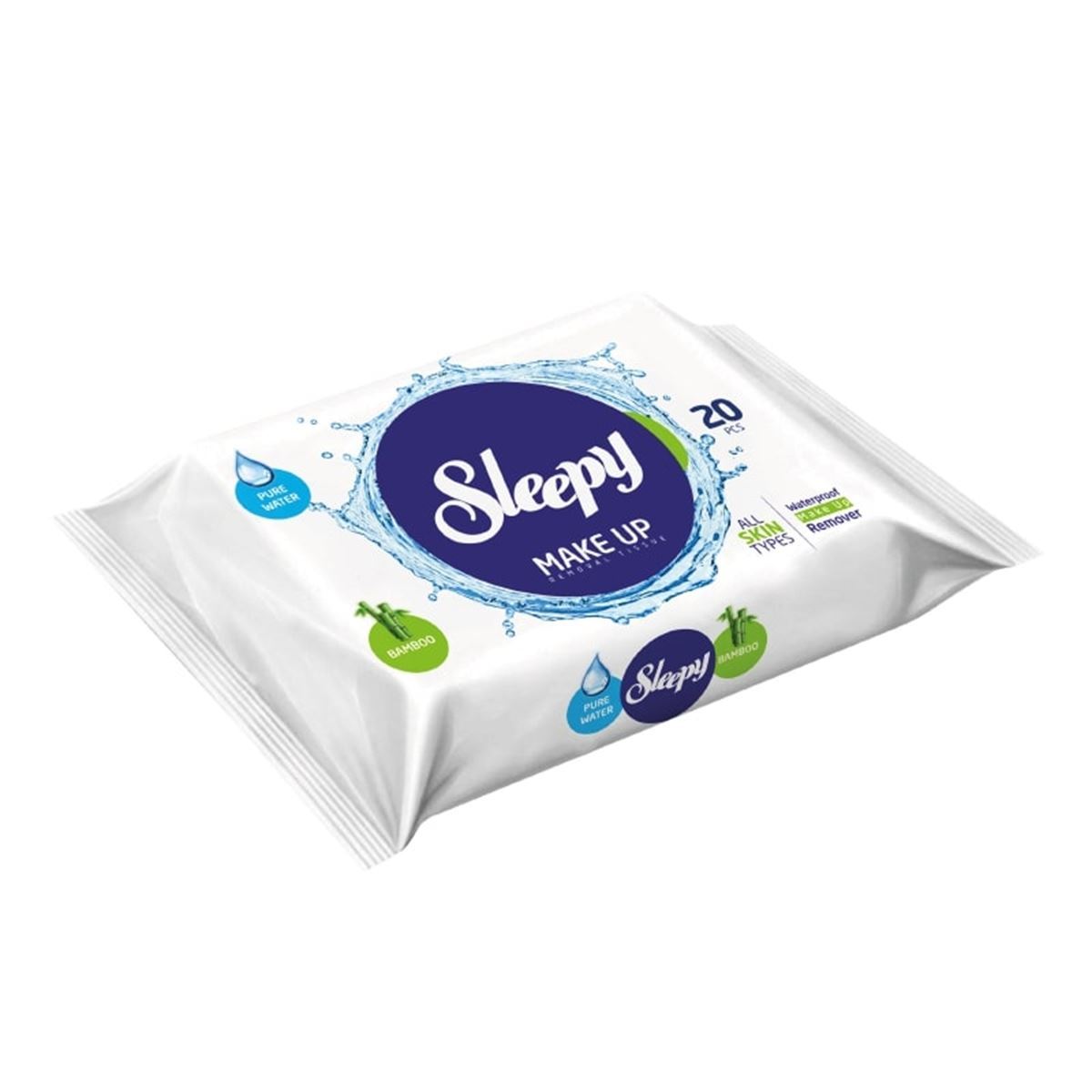 Sleepy Makyaj Temizleme Mendili Bamboo 3X20