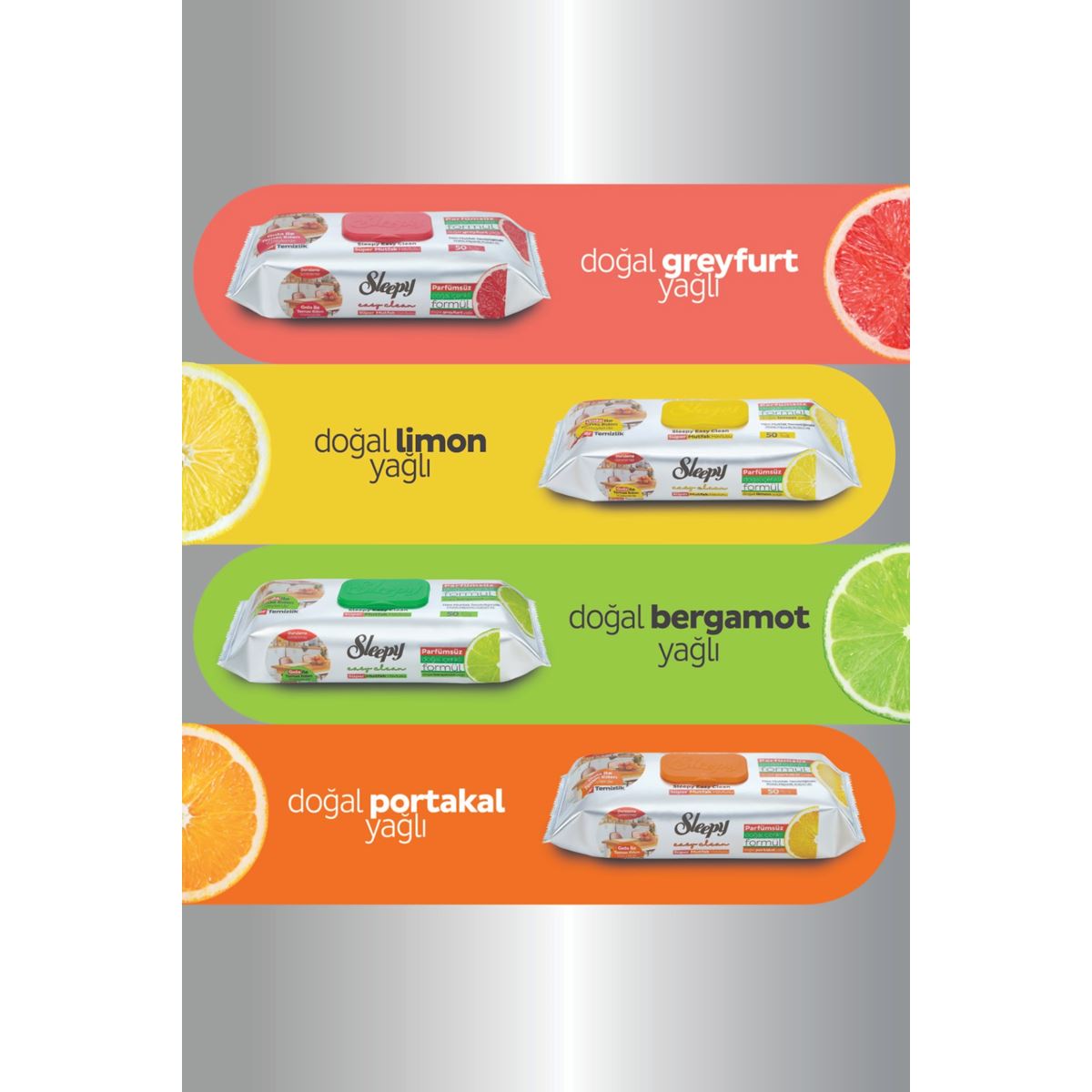 Easy Clean Süper Yüzey Temizlik Mutfak Havlusu&Mendili Karma Paket 4X50 (200 Yaprak)