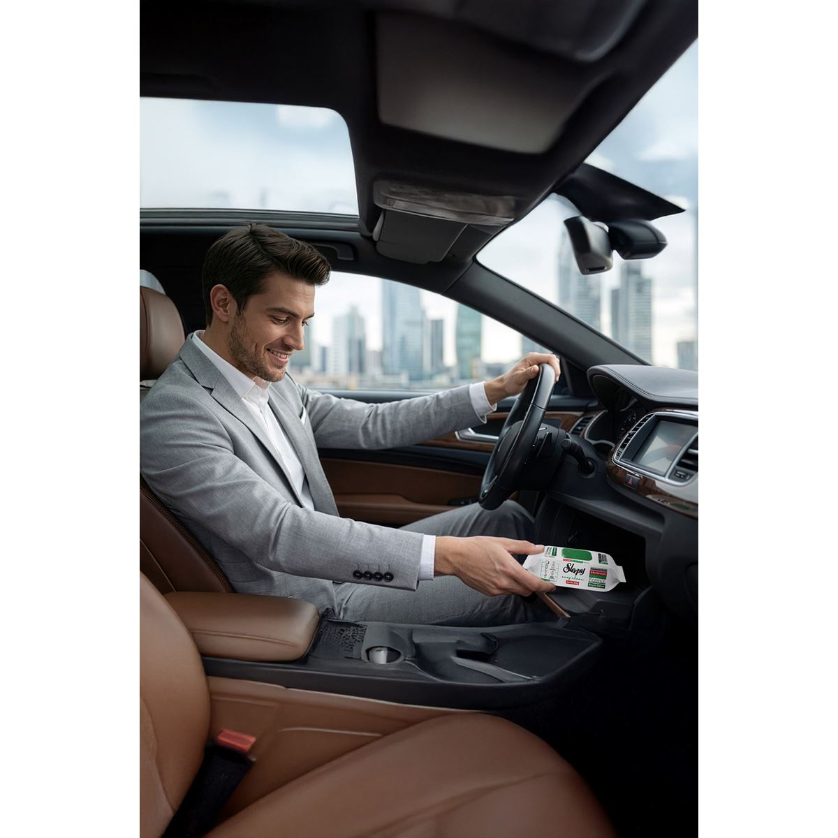 Sleepy Easy Clean Beyaz Sabun Katkılı Yüzey Temizlik Havlusu Çanta Boy 20 Yaprak