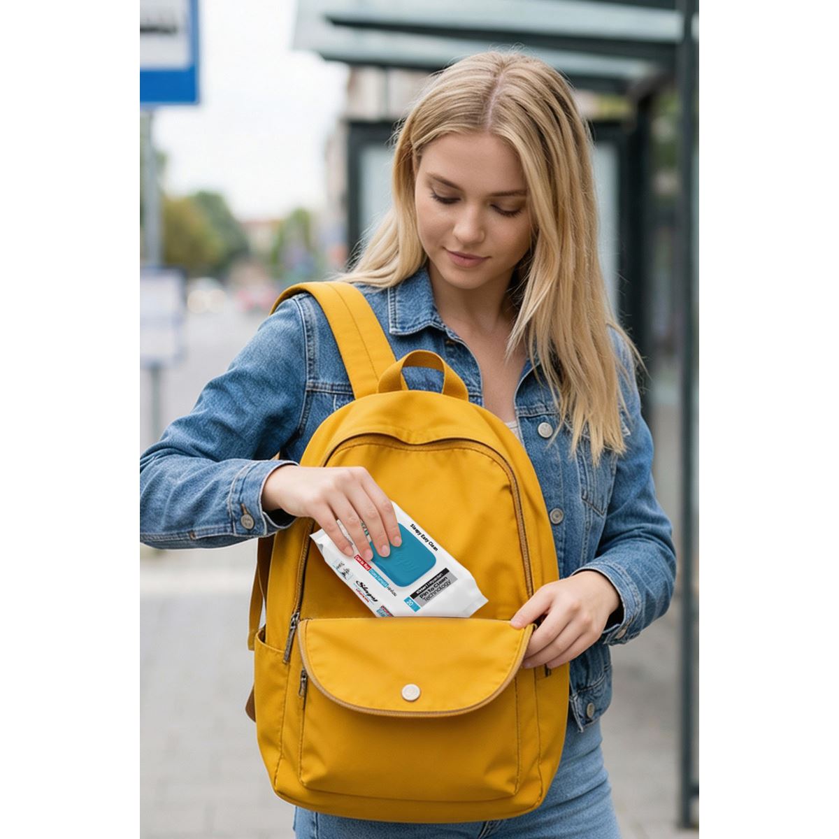 Sleepy Easy Clean Okyanus Tazeliği Yüzey Temizlik Havlusu Çanta Boy 6x20 (120 Yaprak)