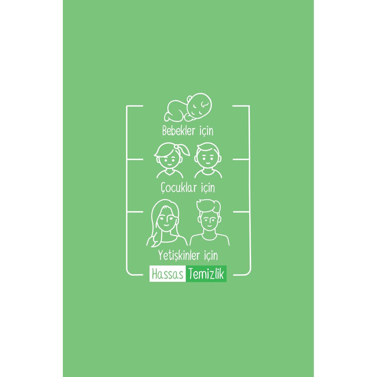 Sleepy Natural Kişisel Bakım Havlusu Çanta Boy 24x25 (600 Yaprak)