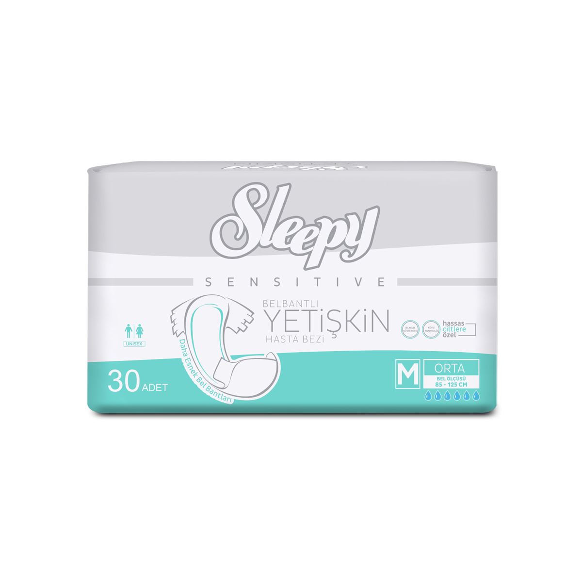 Sleepy Medium Yetişkin Hasta Bezi 30 Adet