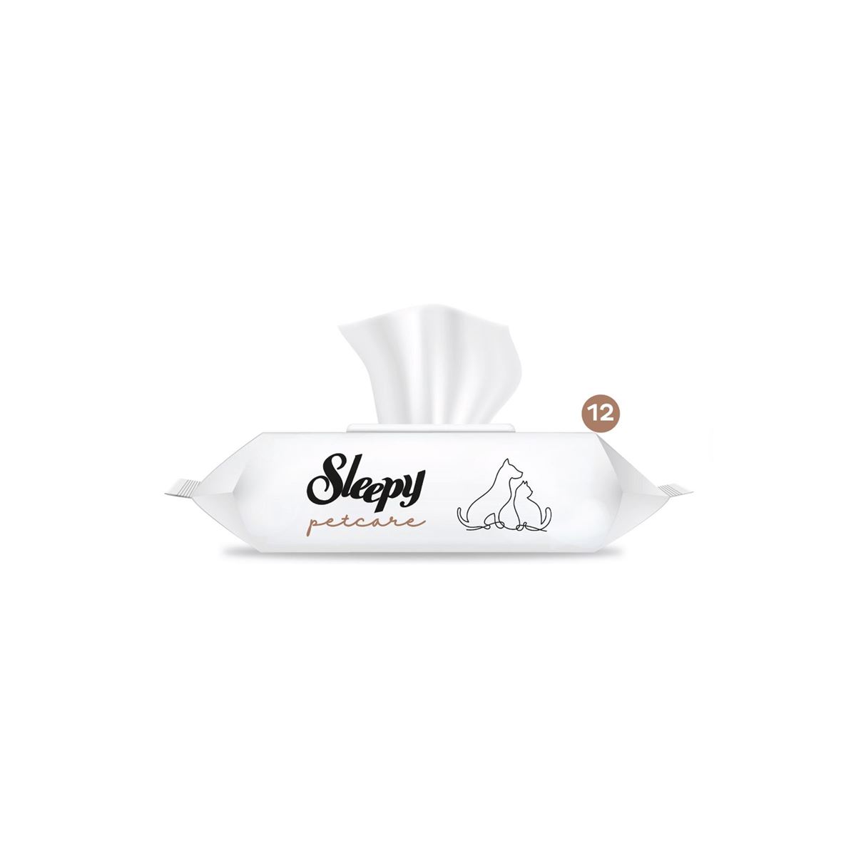 Sleepy Petcare Evcil Hayvan Islak Havlusu 12X60 Yaprak