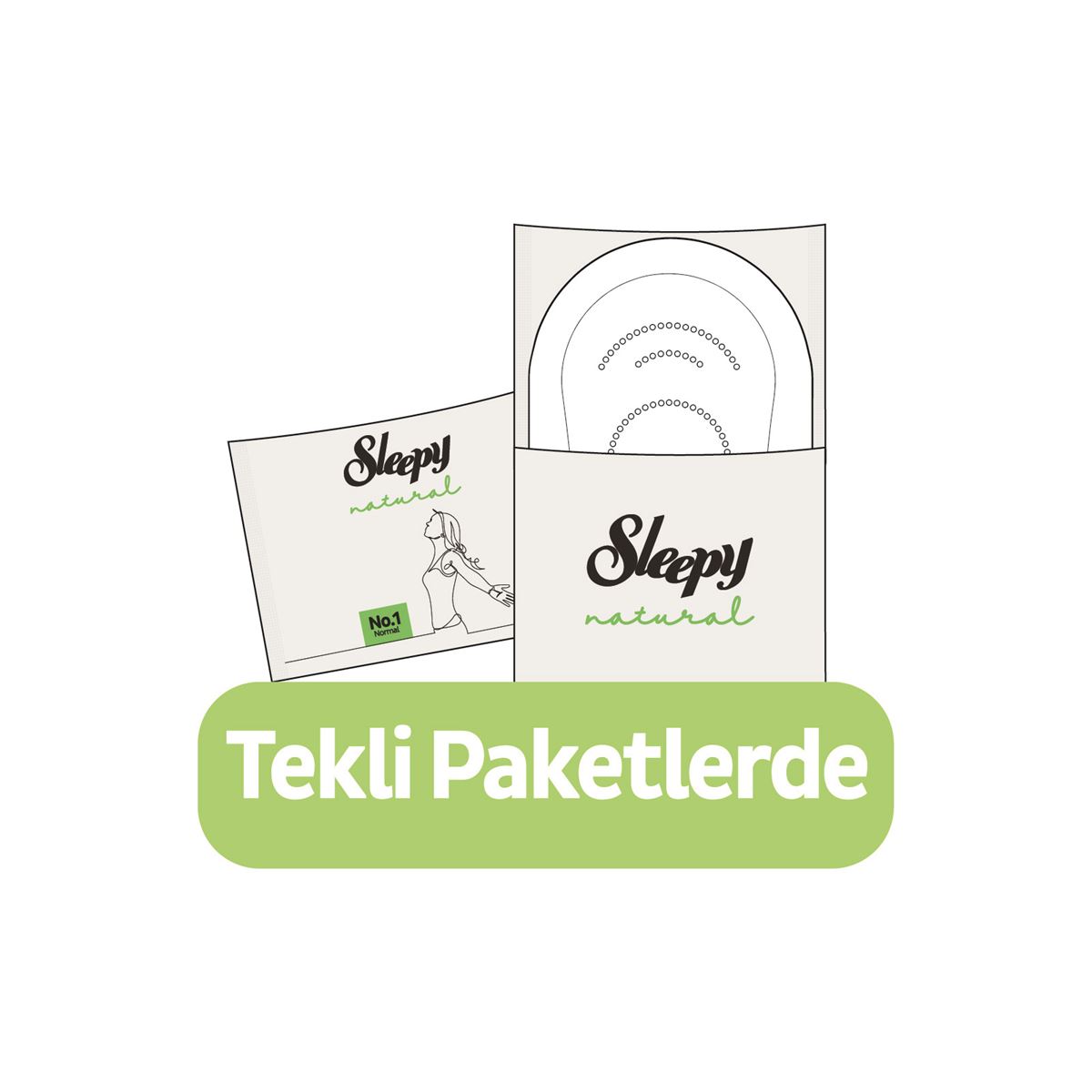 Sleepy Natural Ultra Hassas Hijyenik Ped Uzun 20 Adet Ped