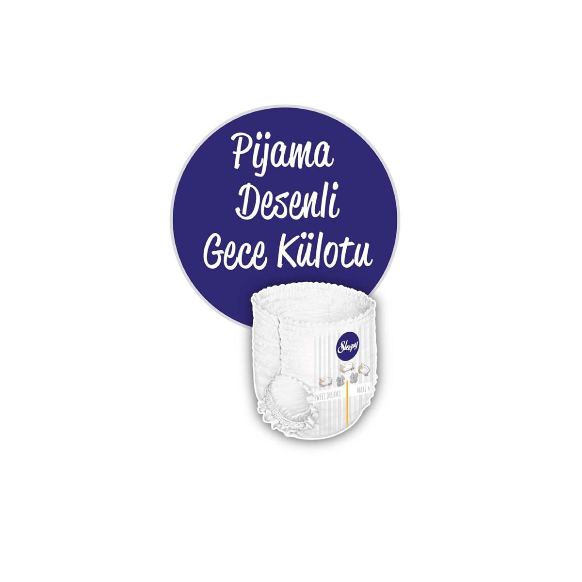 Sleepy Gece Külotu 6 Numara Xlarge 60 Adet