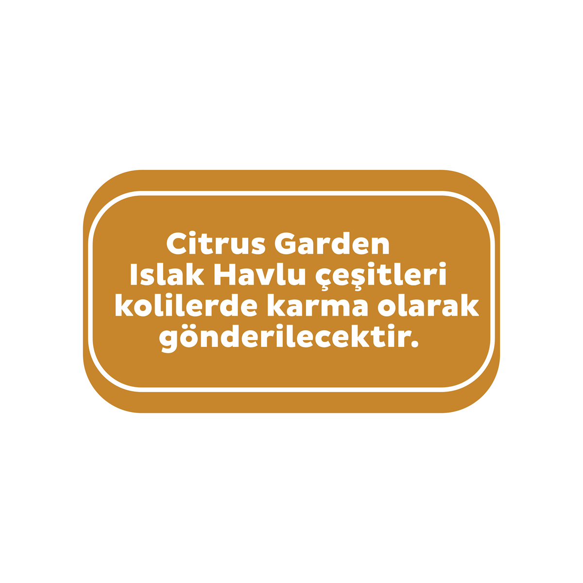 Sleepy Citrus Garden Islak Bebek Havlusu 12x90 (1080 Yaprak)