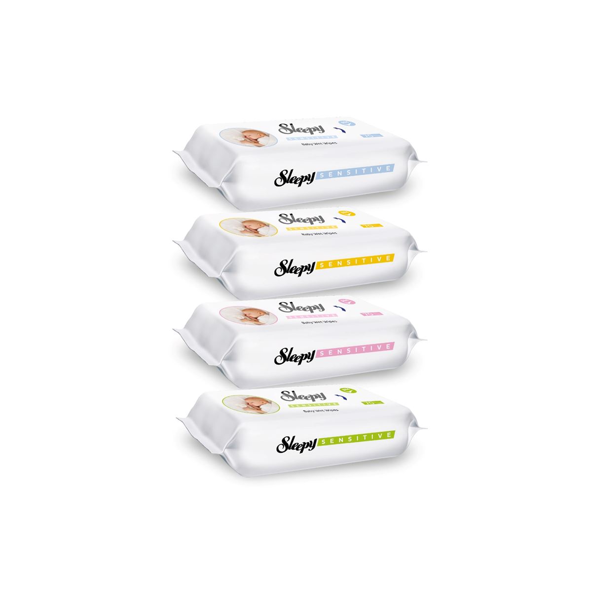 Sleepy Sensitive Islak Bebek Havlusu 4x70 (280 Yaprak)