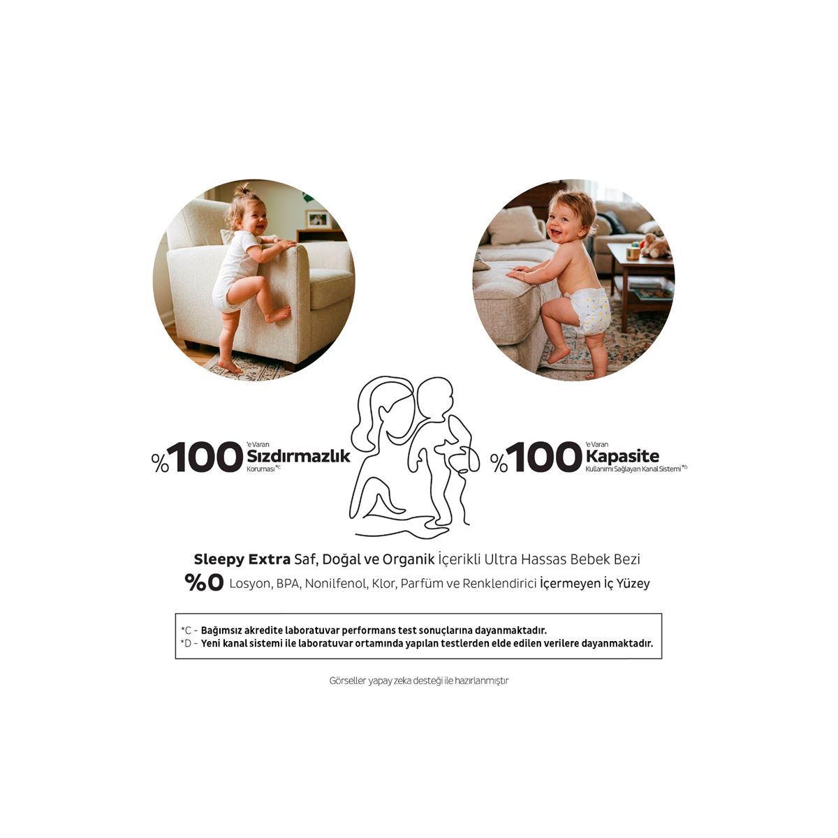 Sleepy Extra Flex Ultra Fırsat Paketi Bebek Bezi 5 Numara Junior 156 Adet