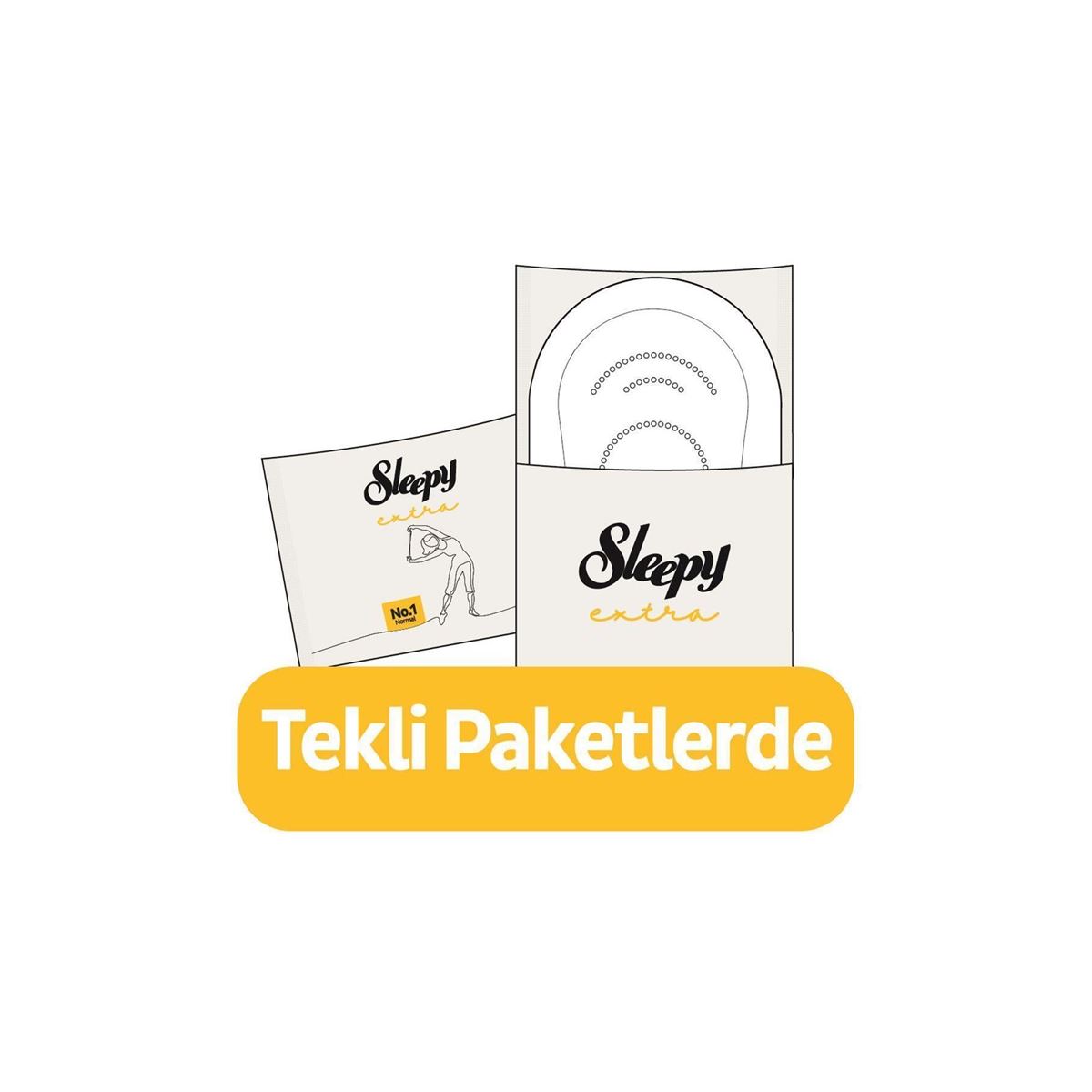 Sleepy Extra Ultra İnce Hijyenik Ped Mega Fırsat Paketi Gece 126 Adet