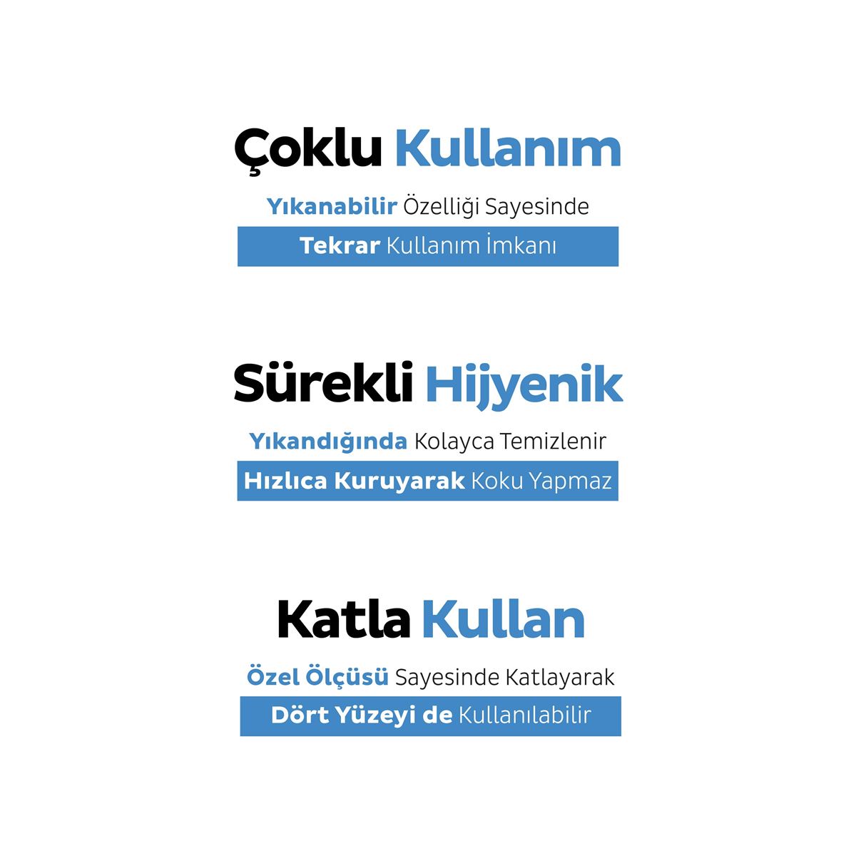 Sleepy Bio Çözünür Yüzey Temizlik Havlusu&Mendili Deniz Tuzu&Yosun 3x50 (150 Yaprak)