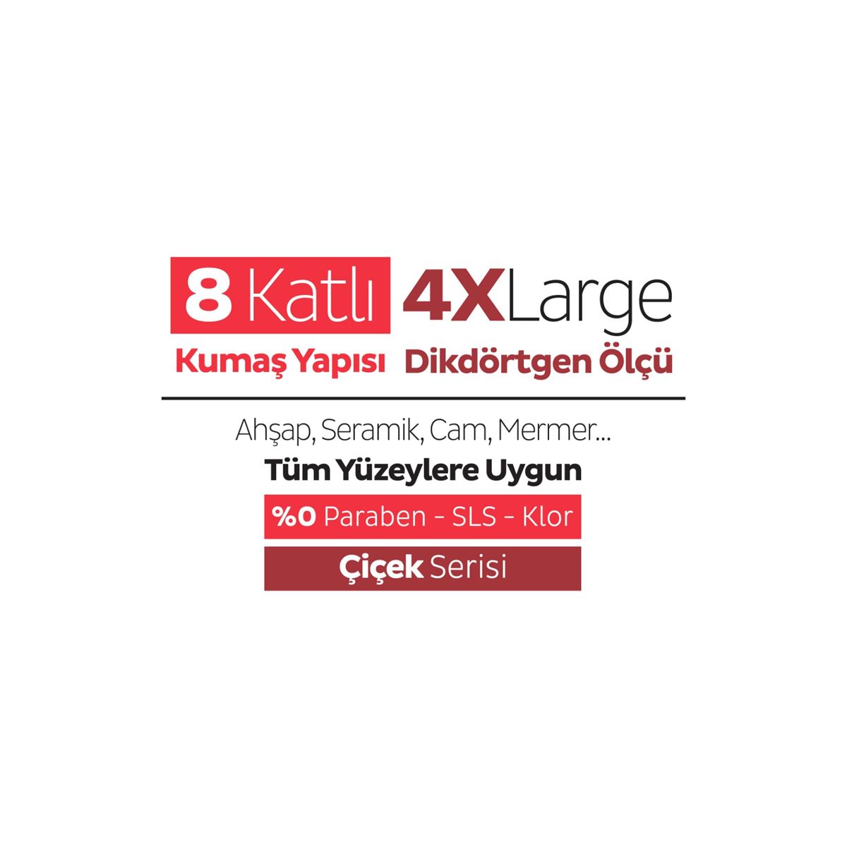 Sleepy Easy Clean Kiraz Çiçeği Mopa Uyumlu Yer Temizlik Havlusu&Mendili 3x20 (60 Yaprak)