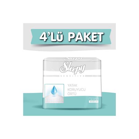 4'lü Sleepy Yatak Koruyucu 30 Adet